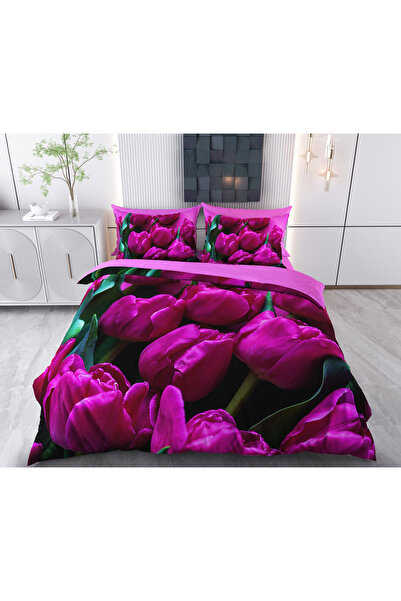 BEYZADE HOME طقم غطاء لحاف مزدوج النبض