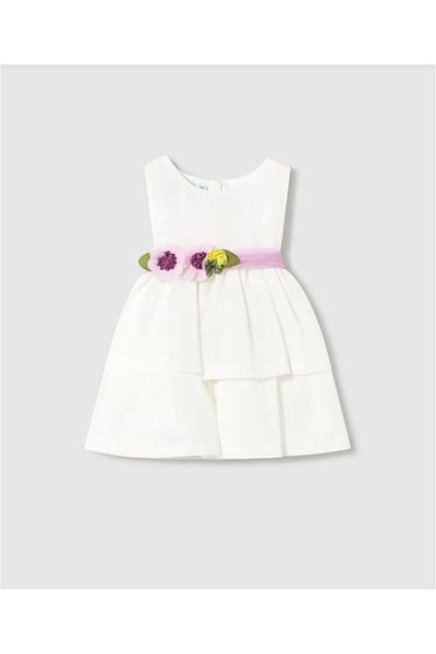 MAYORAL Baby Girl Floral Belted Dress