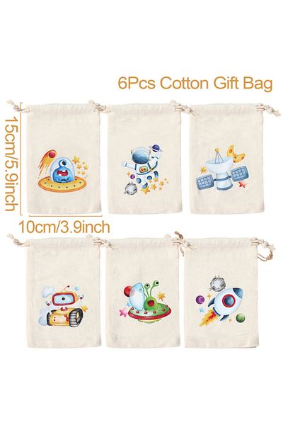 Choice As picture Style 1 Astronaut Rocket Cotton Candy Bags Outer Space Birthday Party Decor Gifts Jewelry