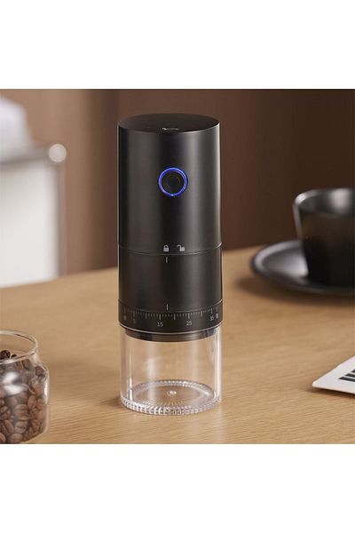 Choice 995 Black Coffee Grinder TYPE-C USB Charge Professional Ceramic Grinding Core Coffee Beans Mill Grin