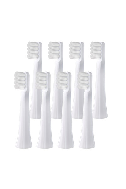 Choice 8 قطع بيضاء 8 قطع لرؤوس فرشاة الأسنان الكهربائية البديلة لشاومي ميجيا ...