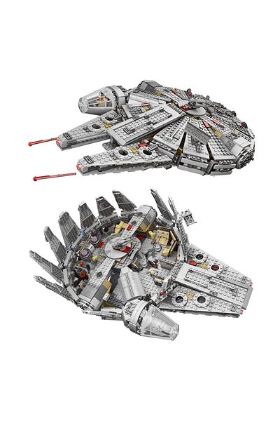 Choice Clear New Spaceship Bricks Stars Fighter Space For Millennium  Set Falcon Ship 75105 Model Building