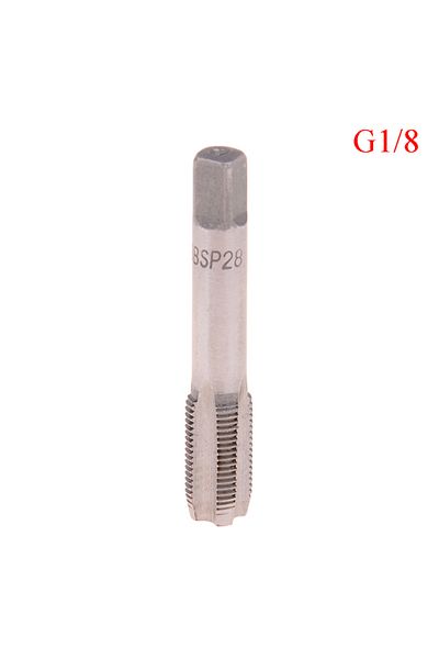 Choice GYBI033-DB13 G1/8 1/4 3/8 1/2 3/4 صنبور أنبوب مدبب من الفولاذ المقاوم للصدأ عالي السرعة BSP قطع خيط المسمار المعدني جديد 2021