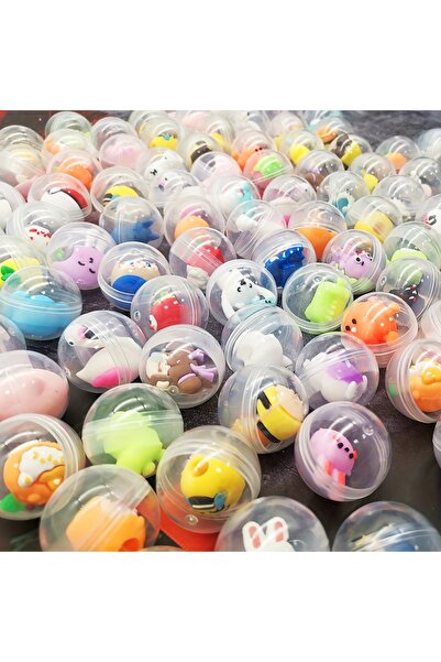 Choice 32 مم 60 قطعة - عشوائية 10/30/60 قطعة كبسولة كرتونية صغيرة ألعاب رياض ...