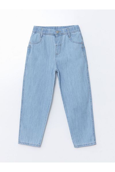 LC Waikiki Pantaloni de jeans pentru băieți cu talie elastică LCW
