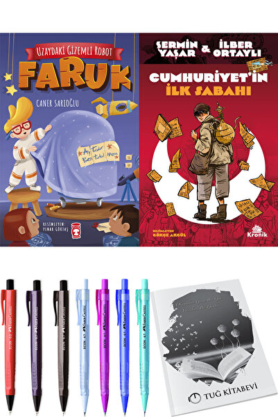 Timaş Çocuk Uzaydaki Gizemli Robot Faruk ve Cumhuriyet’in İlk Sabahı + Hediyeli