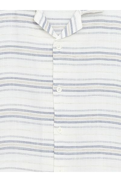 LC Waikiki Striped Linen Blended Boy's Shirt