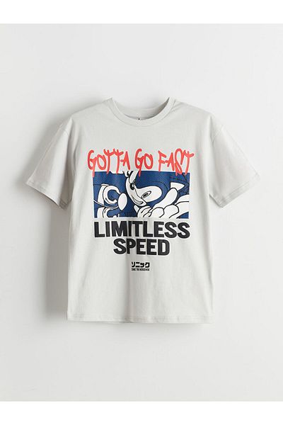 LC Waikiki Lcw Crew Neck Printed Boys' T-Shirt