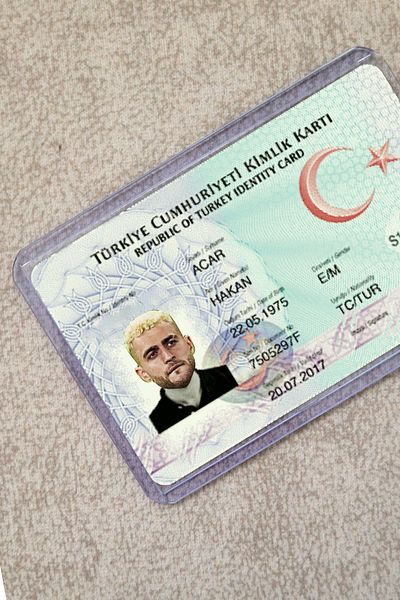 SARANG Transparent Id Case: Driver's License, Population Wallet, School Card, Akbil