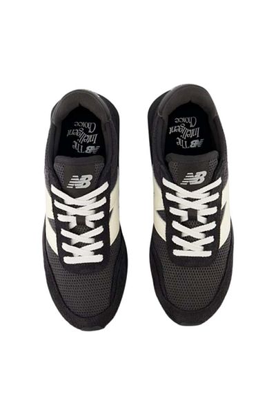 New Balance Nb Lifestyle Unisex Παπούτσια U370pb Unisex Μαύρα καθημερινά αθλητικά παπούτσια