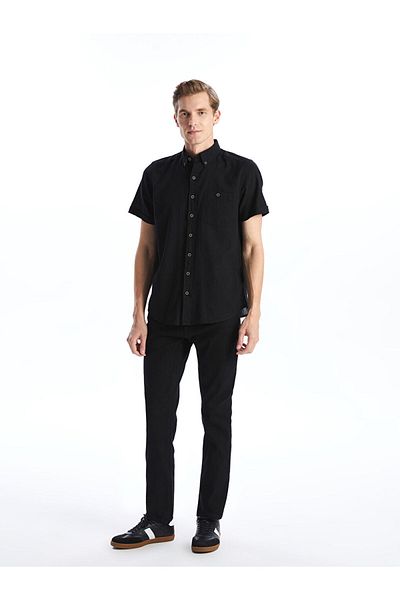 LC Waikiki Regular Fit Linen Blended Men's Shirt
