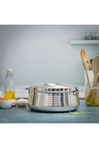 ROYALFORD وعاء ساخن مزدوج الجدار من الفولاذ المقاوم للصدأ من هيلوكس، 2500 مل،...