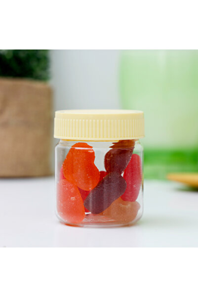 ROYALFORD برطمان دائري محكم الغلق من مادة البولي إيثيلين تيرفثالات، عبوة بلاستيكية سعة 100 مل، RF11093