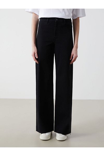 LC Waikiki Pantaloni de damă cu picioare largi de sezon nou - S52279Z8