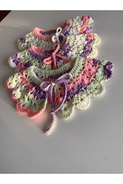 NAKO El örgüsü tığ işi örgü 0-4 yaş yakalık