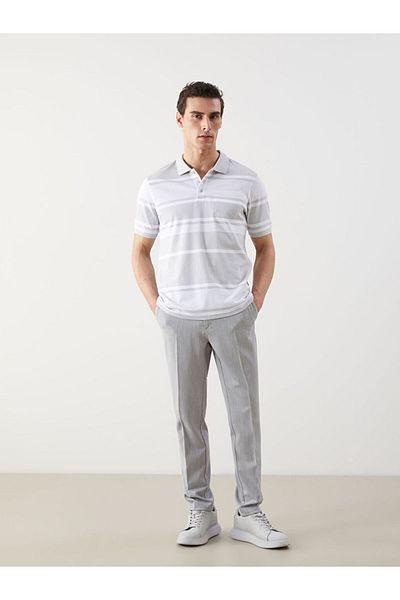 LC Waikiki Lcw Polo Neck Striped Men's T-Shirt