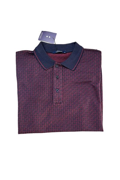 SÜVARİ ΜΠΛΟΥΖΑ SLIM FIT POLO με μοτίβο