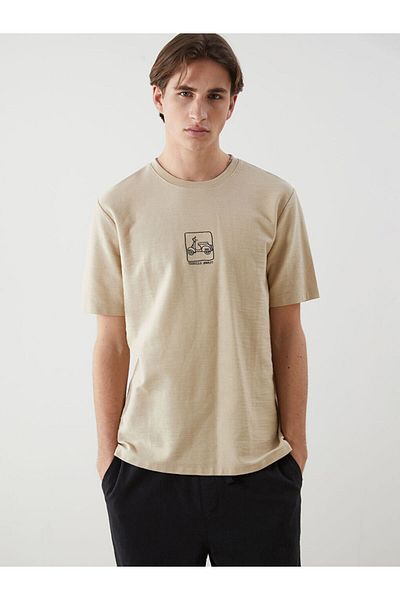LC Waikiki Ανδρικό μπλουζάκι με κοντό μανίκι New Season Crew Neck - S56396Z8