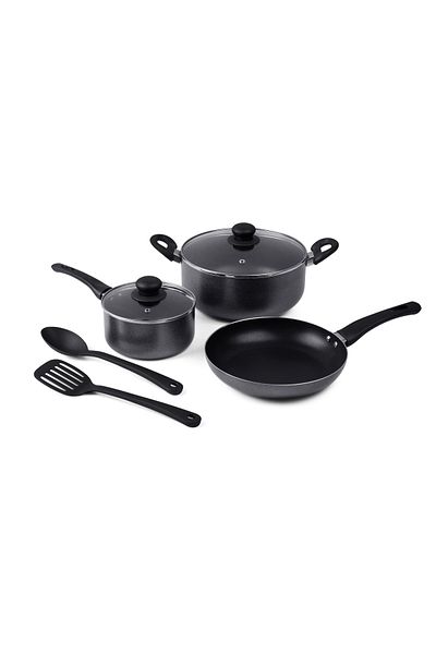 ROYALFORD 7-Piece Non-Stick Press Aluminum Cookware Set- RF11953