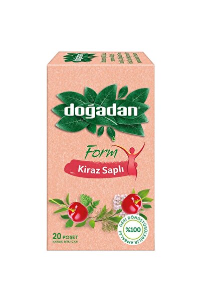 Doğadan Form Kiraz Saplı Karışık Bitki Çayı 20 Adet