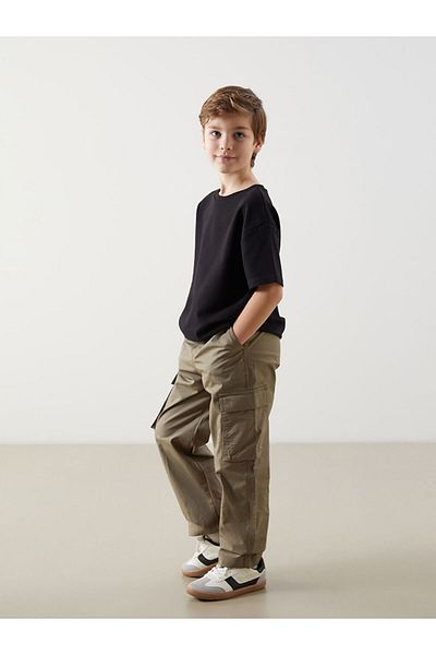 LC Waikiki Boys' Trousers with Elastic Waist