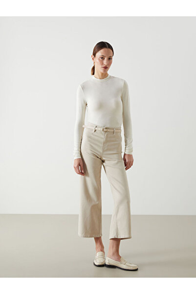 LC Waikiki Γυναικείο Jean Παντελόνι Wideleg