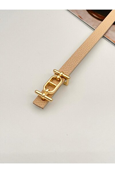 Descoin Cureaua subtire cu catarama aurie, centura pentru pantaloni, centura ...