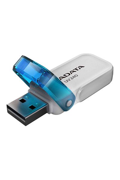 Adata ذاكرة فلاش بيضاء Auv240/32g سعة 32 جيجابايت USB2.0
