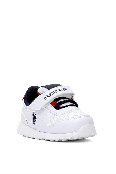 U.S. Polo Assn. يو اس بولو اسن. حذاء المشي للأطفال الرضع جارفيلد JR باللون الأبيض 101952327   5I 5FX