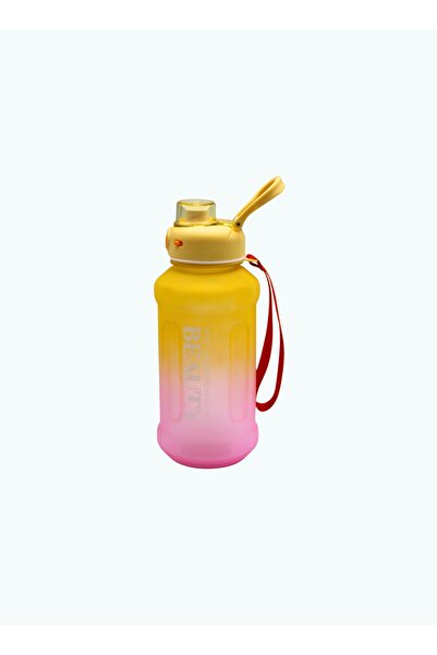 Other كوب ماء بسعة كبيرة للسفر في الهواء الطلق، زجاجات مياه شرب بلاستيكية - 1 لتر