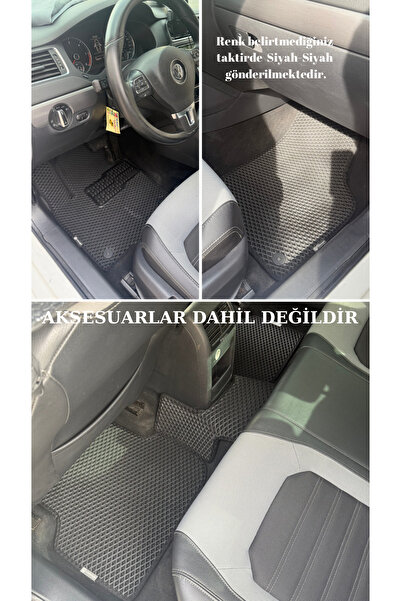 EVACARS Volkswagen Jetta 2011 Sonrası Araca Özeleva Oto Paspas