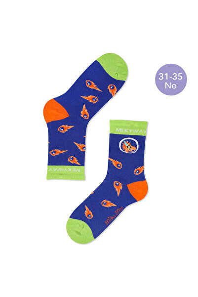 Milk & Moo Milk&moo Ponix Kids Socks Set 5-pack, Size 31-35, Colorful And Comfortable Design