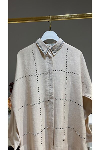 Saloon Shirt-S - Cream