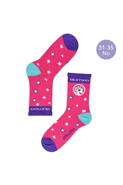 Milk & Moo Milk&moo Ayris 5-pack Kids Socks, Size 31-35, Colorful And Comfortable Design