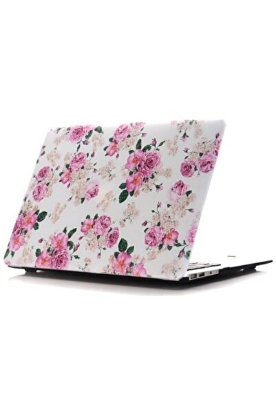 Genel Markalar Apple Macbook Air 11.6 Kılıf A1465 - A1370 Kılıf 2in1 Desenli ...