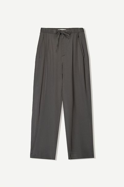 Bershka Flowing baggy jogger trousers