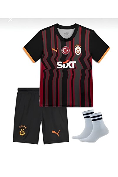ZİLONG .galata'saray. 24/2025 Sezon Özel Tasarım Osim.hen Temalı Siyah Çocuk ...