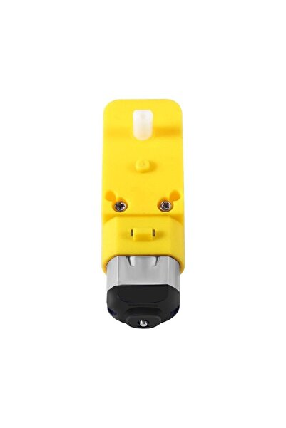 ARGEROBO 5 Adet Plastik Redüktörlü DC Sarı Motor 250 RPM