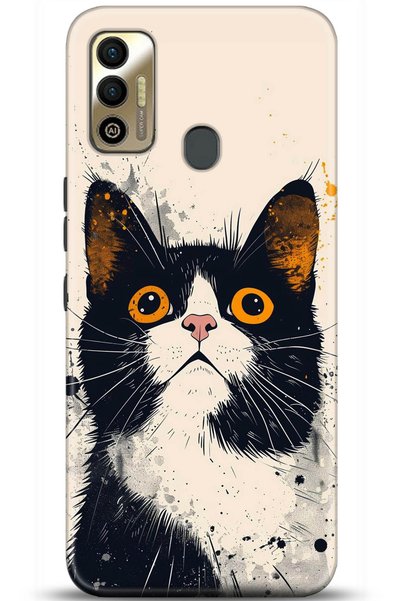 TECNO حافظة Spark 7T مطبوعة بدقة عالية - تصميمات محددة 5294