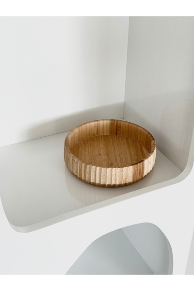 SALPHOME Bambu Curve Kase / Büyük Boy / 22 cm