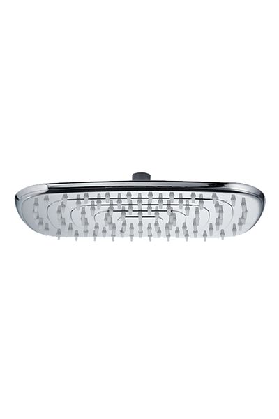 HESANIT ABS Shower Head Oval 30x18cm White