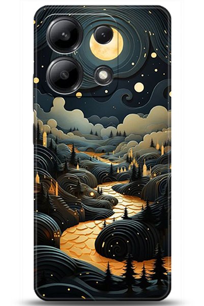 adveksiyon حافظة هاتف Xiaomi Redmi Note 13 4G مطبوعة بدقة HD - علاج نفسك 5268