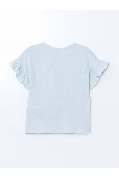 LC Waikiki Tricou pentru fete cu gât rotund - S5JD09Z4