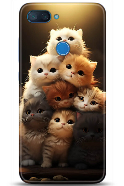adveksiyon حافظة هاتف Xiaomi Mi 8 Lite مطبوعة بدقة HD - تصميمات محددة 5254