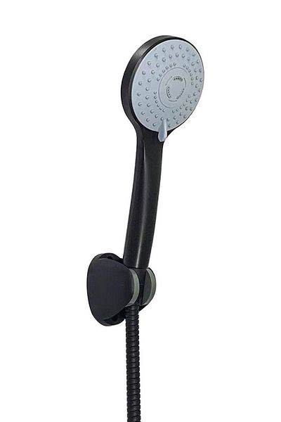 HESANIT Logic Hand Shower Set with 3 spray settings Matt Black