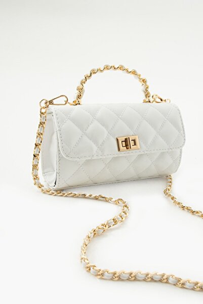 mèche atelier since 2024 Біла жіноча сумка через плече