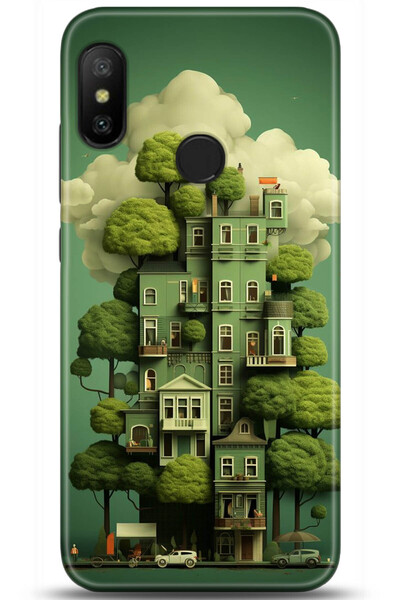 adveksiyon حافظة هاتف Xiaomi Mi A2 Lite مطبوعة بدقة HD - علاج نفسك 5273
