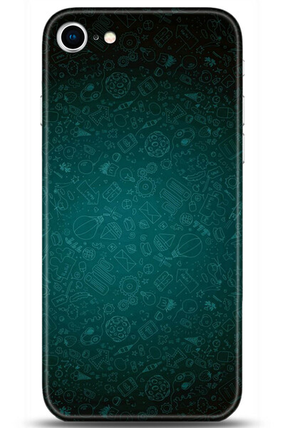 adveksiyon حافظة لهاتف Apple iPhone SE 2020 مطبوعة بدقة HD - تصميمات محددة 5255