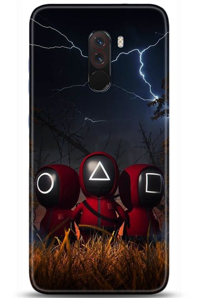 adveksiyon حافظة هاتف Xiaomi Pocophone F1 مطبوعة بدقة HD - تصميمات محددة 5290