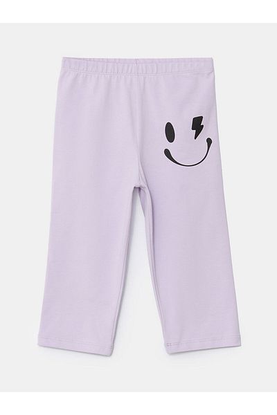 LC Waikiki 3/4 Length Girl's Tights with Elastic Waist